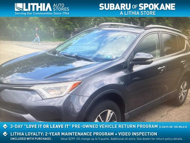 used 2018 Toyota RAV4 car, priced at $20,996