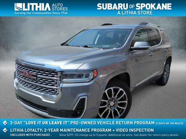 used 2021 GMC Acadia car, priced at $25,102