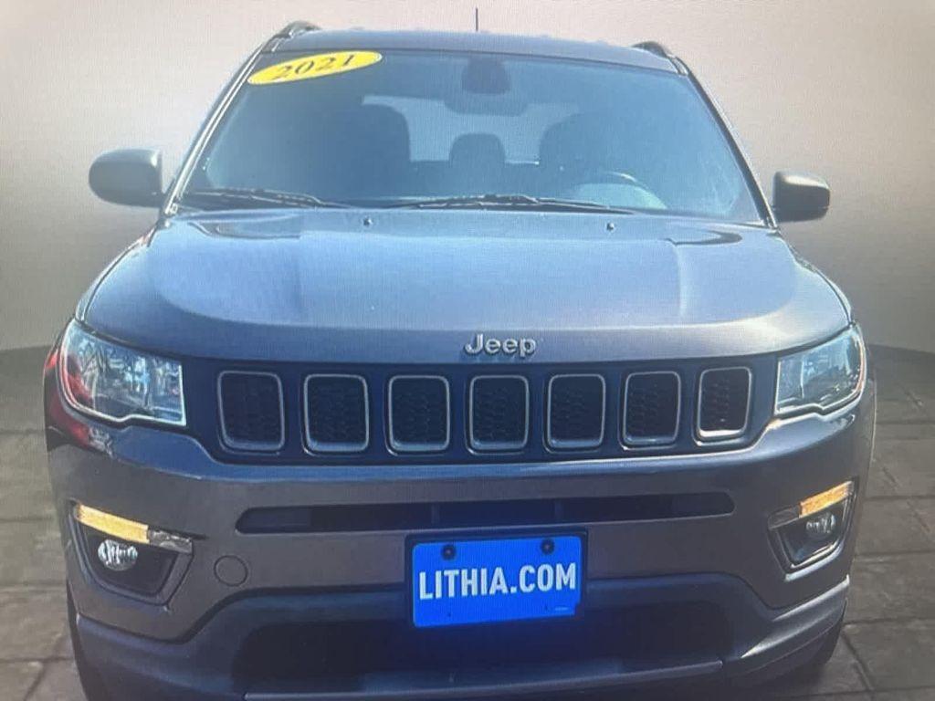 used 2021 Jeep Compass car, priced at $18,780