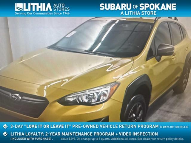 used 2021 Subaru Crosstrek car, priced at $24,340