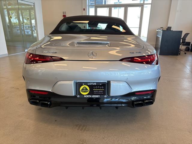 used 2022 Mercedes-Benz AMG SL 55 car, priced at $110,900