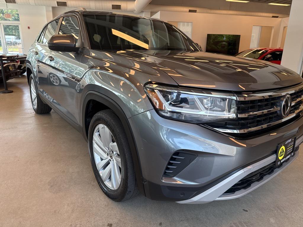 used 2022 Volkswagen Atlas Cross Sport car, priced at $26,500