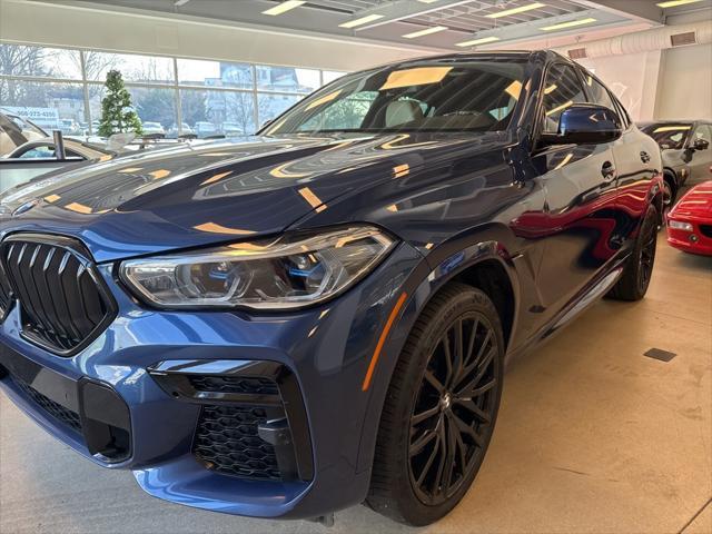 used 2022 BMW X6 car, priced at $58,900