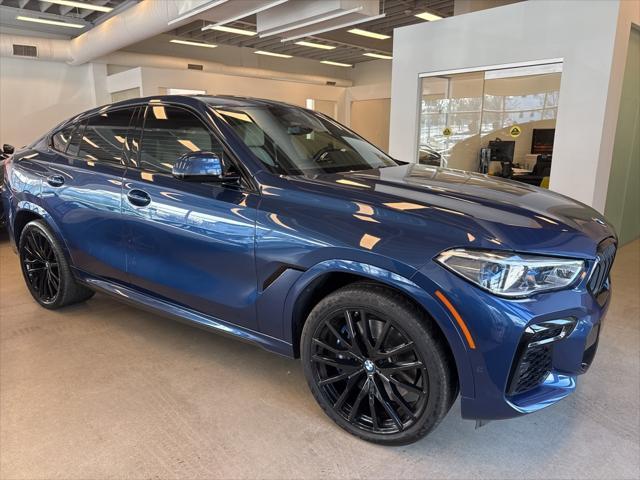 used 2022 BMW X6 car, priced at $58,900