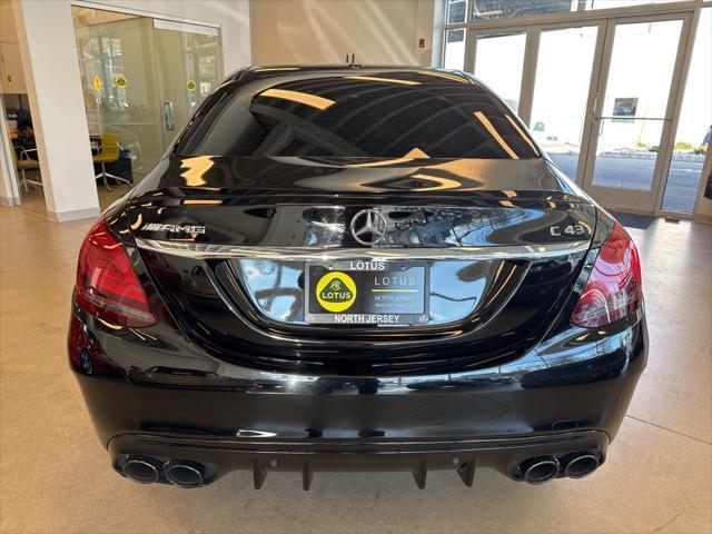 used 2021 Mercedes-Benz AMG C 43 car, priced at $39,900