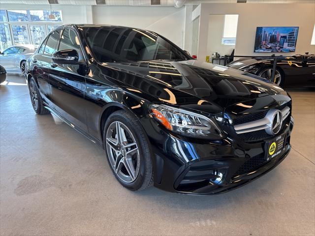 used 2021 Mercedes-Benz AMG C 43 car, priced at $39,900