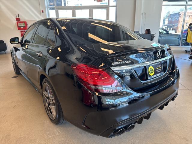 used 2021 Mercedes-Benz AMG C 43 car, priced at $39,900