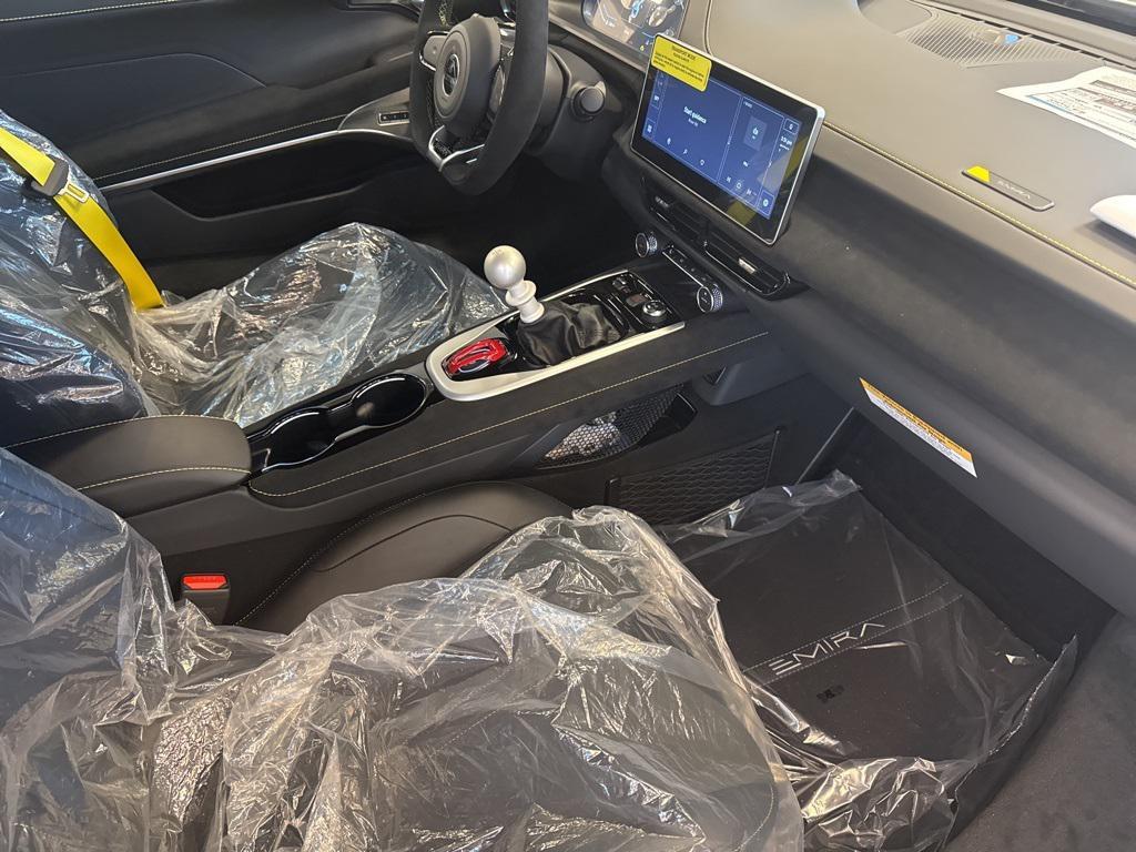 new 2026 Lotus Emira car, priced at $122,500