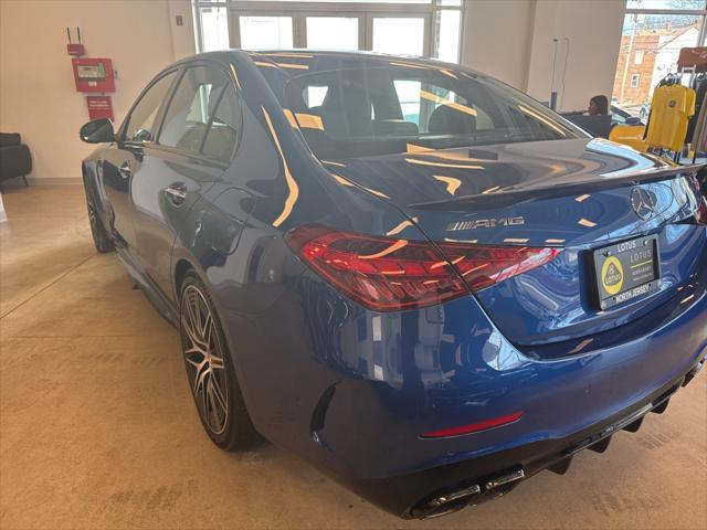 used 2024 Mercedes-Benz AMG C 63 car, priced at $82,900