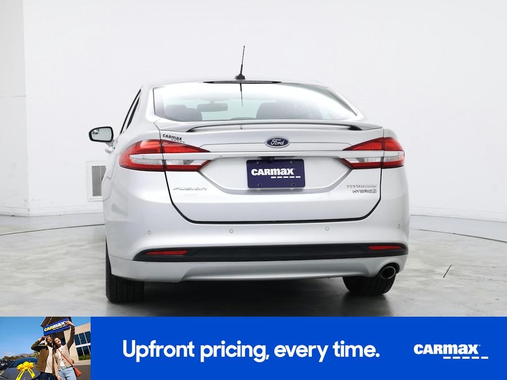 used 2017 Ford Fusion Hybrid car, priced at $13,998