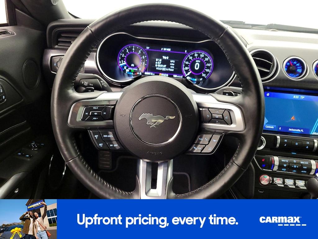 used 2021 Ford Mustang car, priced at $46,998