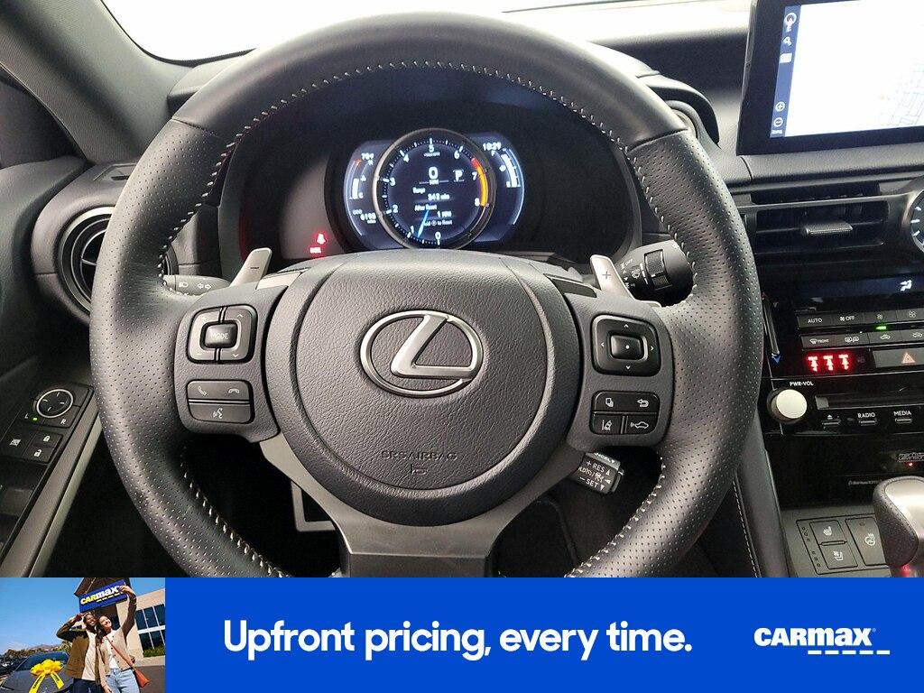 used 2024 Lexus IS 350 car, priced at $45,998