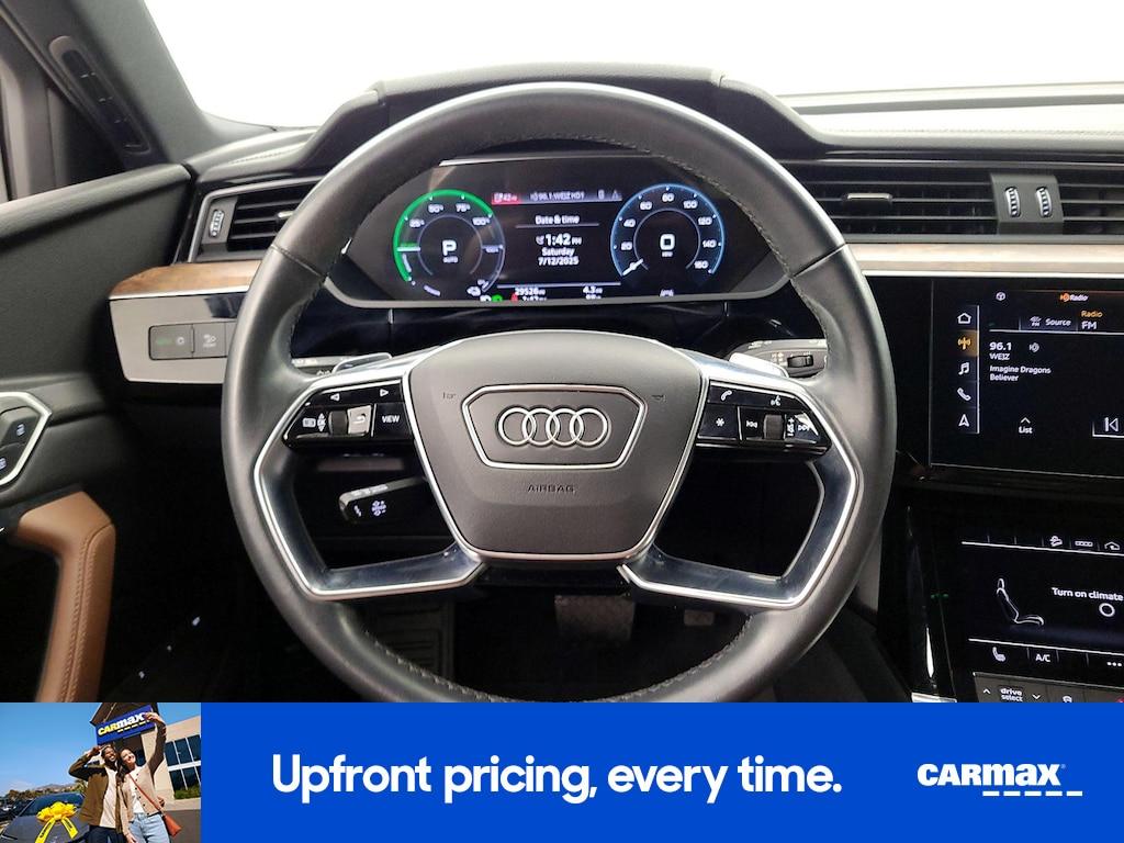 used 2022 Audi e-tron car, priced at $29,998