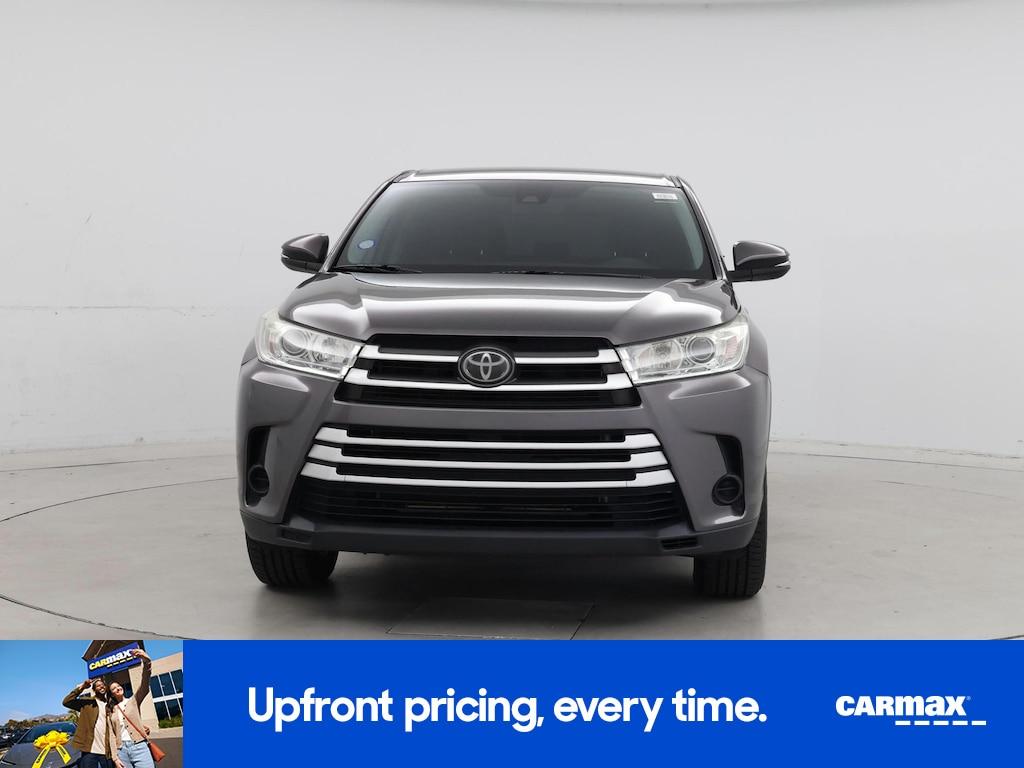 used 2019 Toyota Highlander car, priced at $19,998