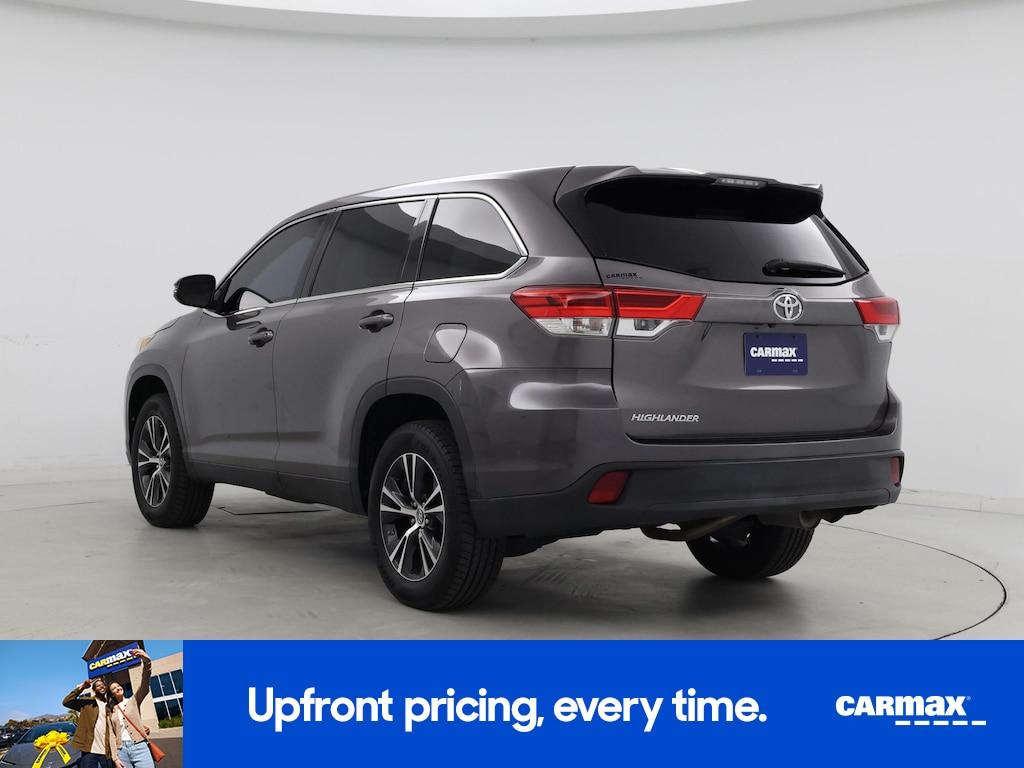 used 2019 Toyota Highlander car, priced at $19,998