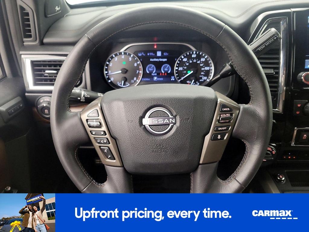 used 2023 Nissan Titan car, priced at $46,998