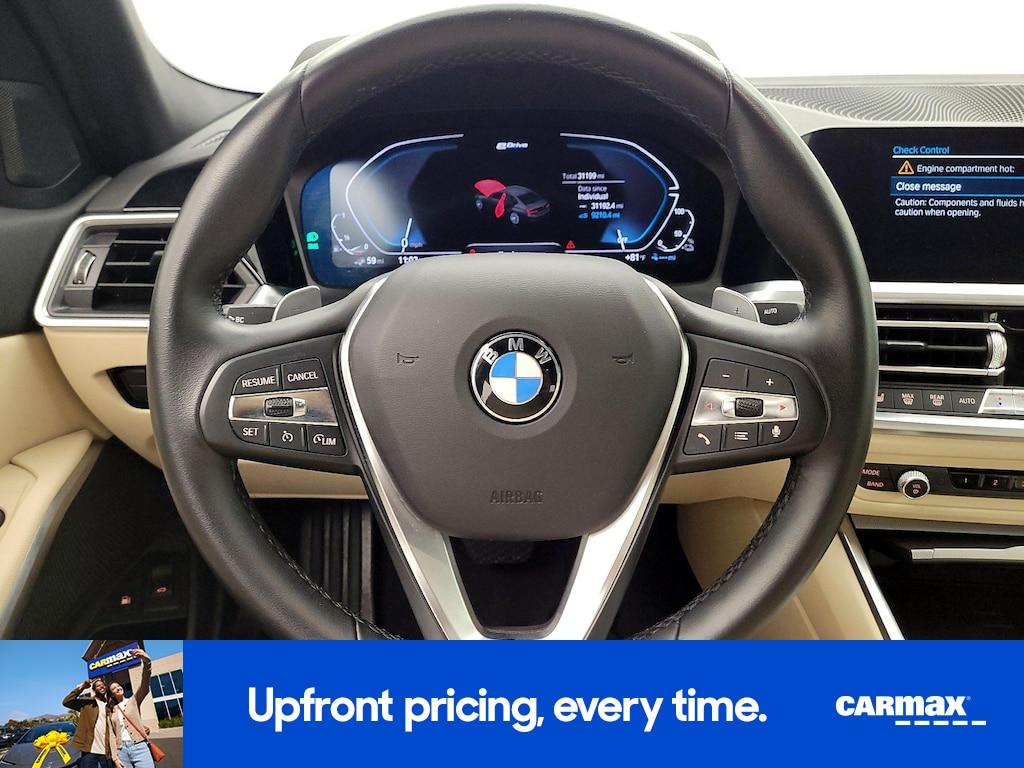 used 2021 BMW 330e car, priced at $27,998