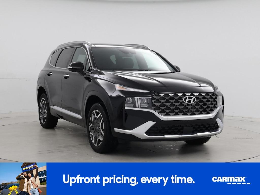 used 2021 Hyundai Santa Fe car, priced at $29,998