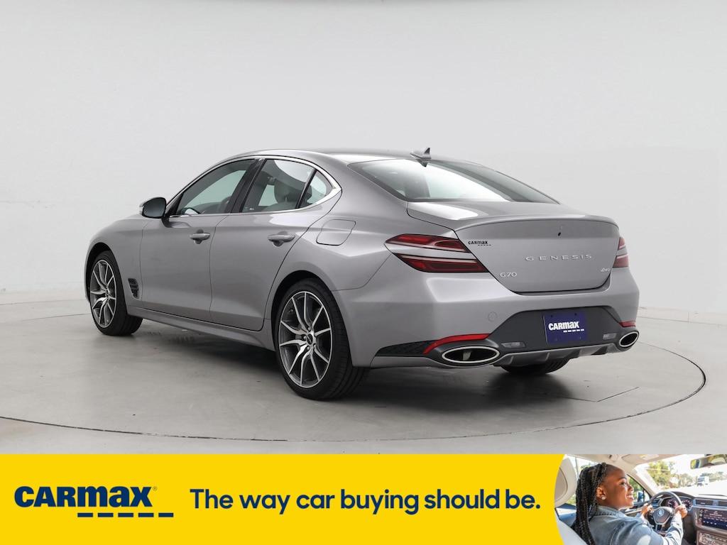 used 2025 Genesis G70 car, priced at $37,998