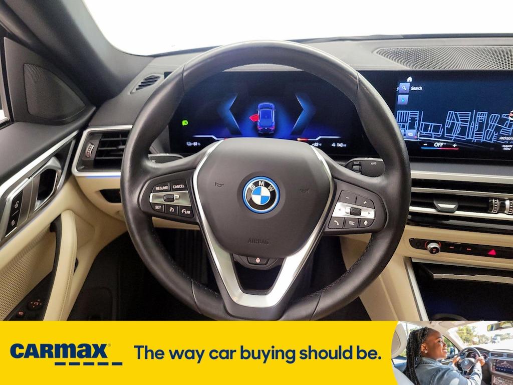 used 2022 BMW i4 Gran Coupe car, priced at $34,998