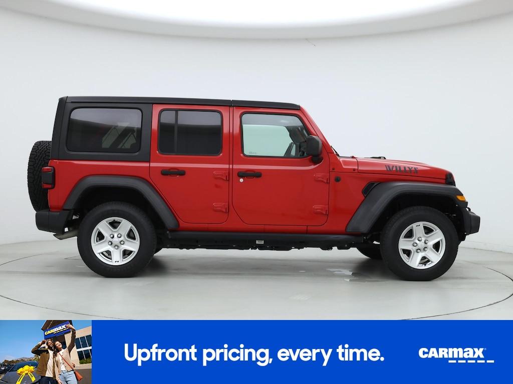 used 2021 Jeep Wrangler car, priced at $29,998