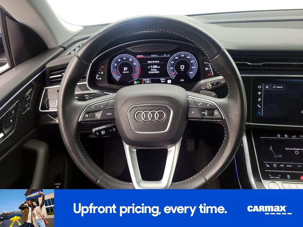 used 2020 Audi Q8 car, priced at $37,998