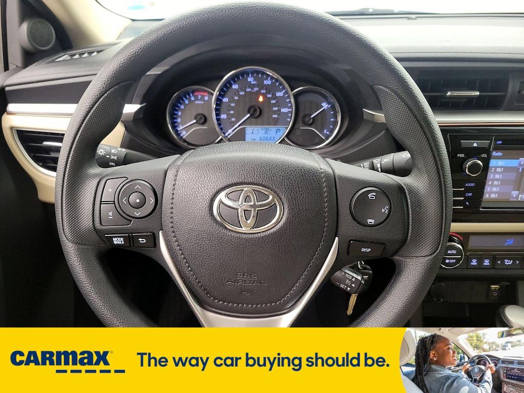 used 2015 Toyota Corolla car, priced at $15,998