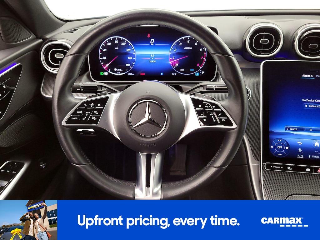 used 2024 Mercedes-Benz C-Class car, priced at $36,998