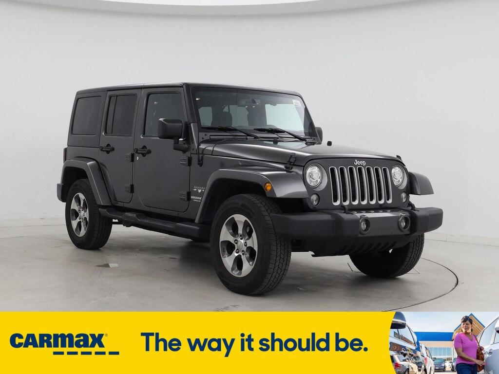 used 2017 Jeep Wrangler Unlimited car, priced at $18,998