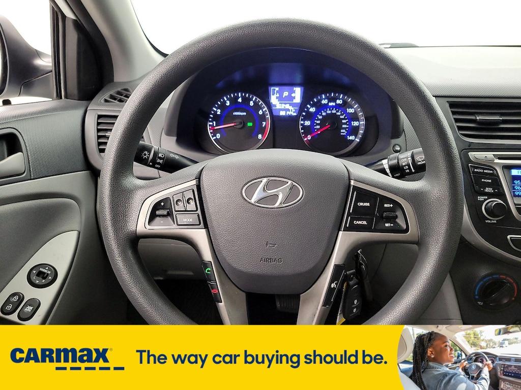 used 2015 Hyundai Accent car, priced at $10,998