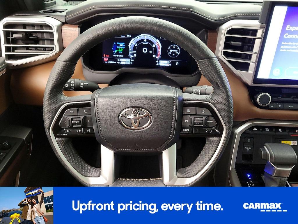 used 2023 Toyota Tundra car, priced at $53,998
