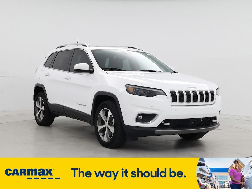 used 2021 Jeep Cherokee car, priced at $27,998