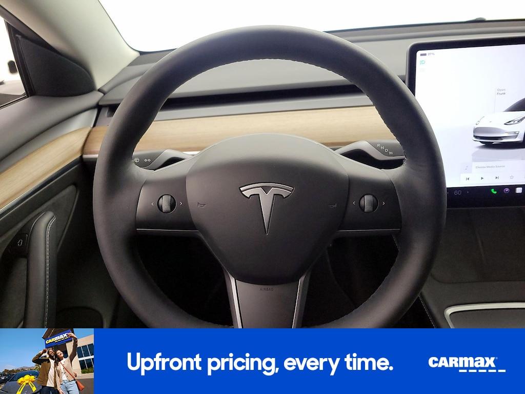 used 2022 Tesla Model 3 car, priced at $28,998