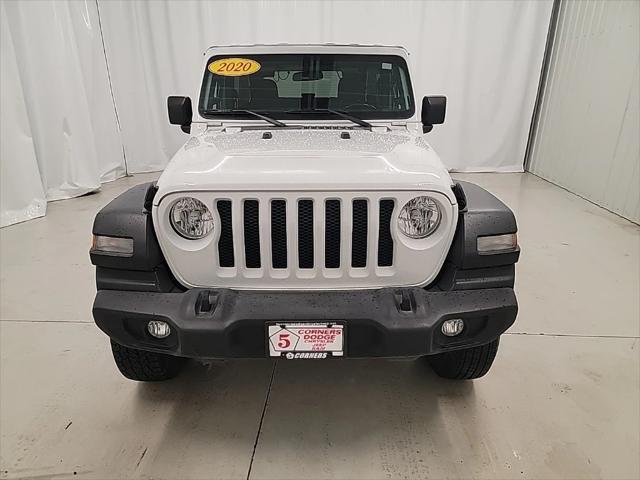 used 2020 Jeep Wrangler car, priced at $25,648