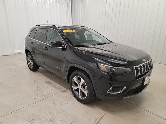 used 2021 Jeep Cherokee car, priced at $24,740