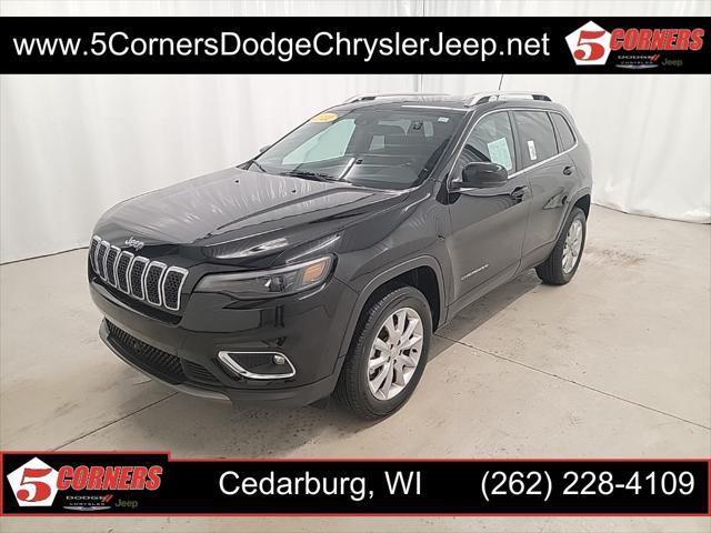 used 2021 Jeep Cherokee car, priced at $25,660