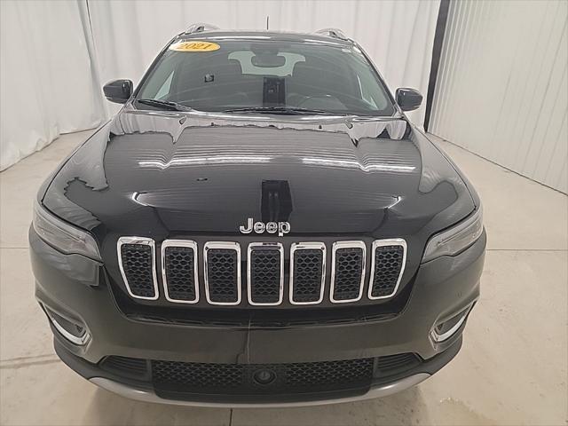 used 2021 Jeep Cherokee car, priced at $25,360