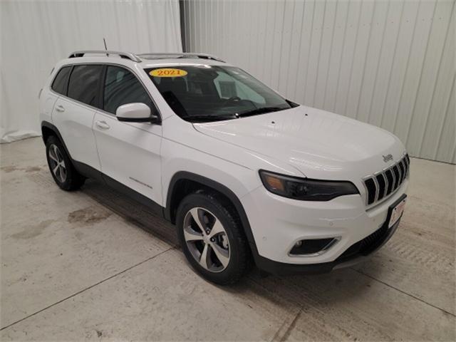 used 2021 Jeep Cherokee car, priced at $24,958