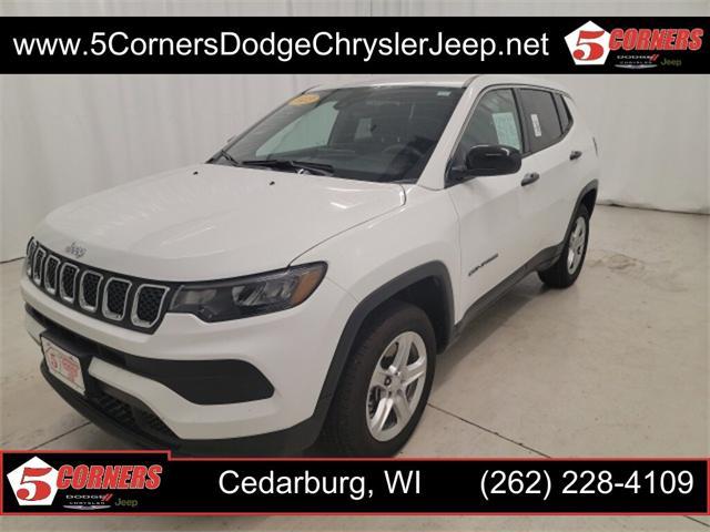 used 2023 Jeep Compass car, priced at $24,532
