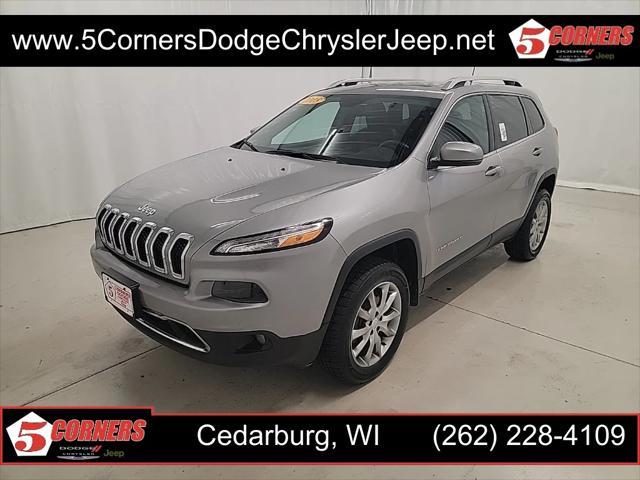 used 2018 Jeep Cherokee car, priced at $17,332