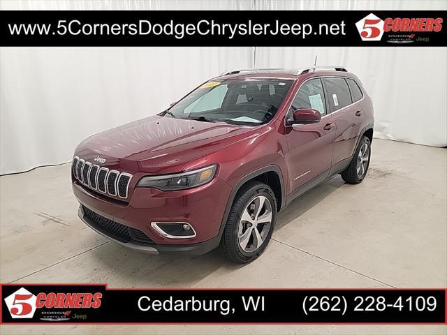 used 2021 Jeep Cherokee car, priced at $25,807
