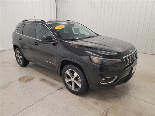 used 2021 Jeep Cherokee car, priced at $24,833