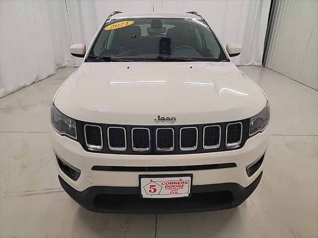 used 2021 Jeep Compass car, priced at $21,662