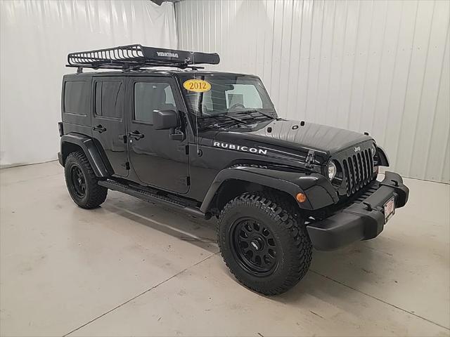 used 2012 Jeep Wrangler Unlimited car, priced at $21,511