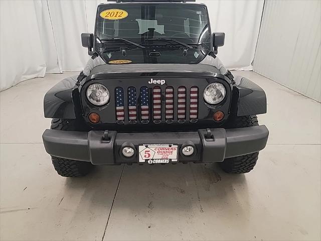 used 2012 Jeep Wrangler Unlimited car, priced at $21,511