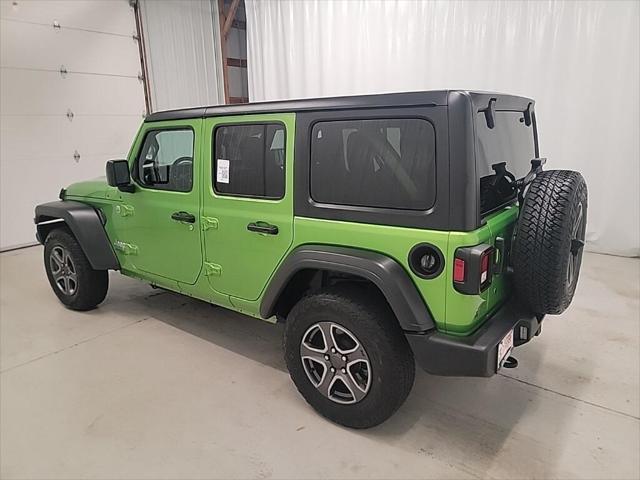 used 2019 Jeep Wrangler Unlimited car, priced at $27,855