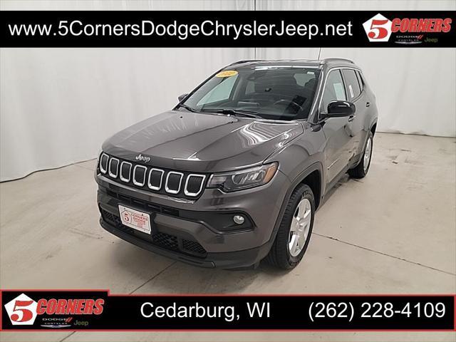 used 2022 Jeep Compass car, priced at $22,752