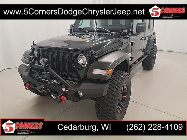 used 2021 Jeep Wrangler Unlimited car, priced at $32,900