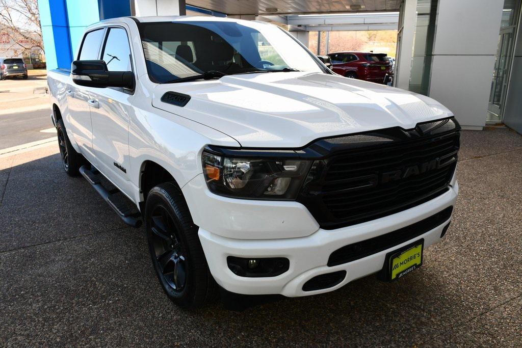 used 2021 Ram 1500 car, priced at $26,889