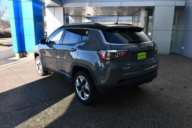 used 2021 Jeep Compass car, priced at $21,849